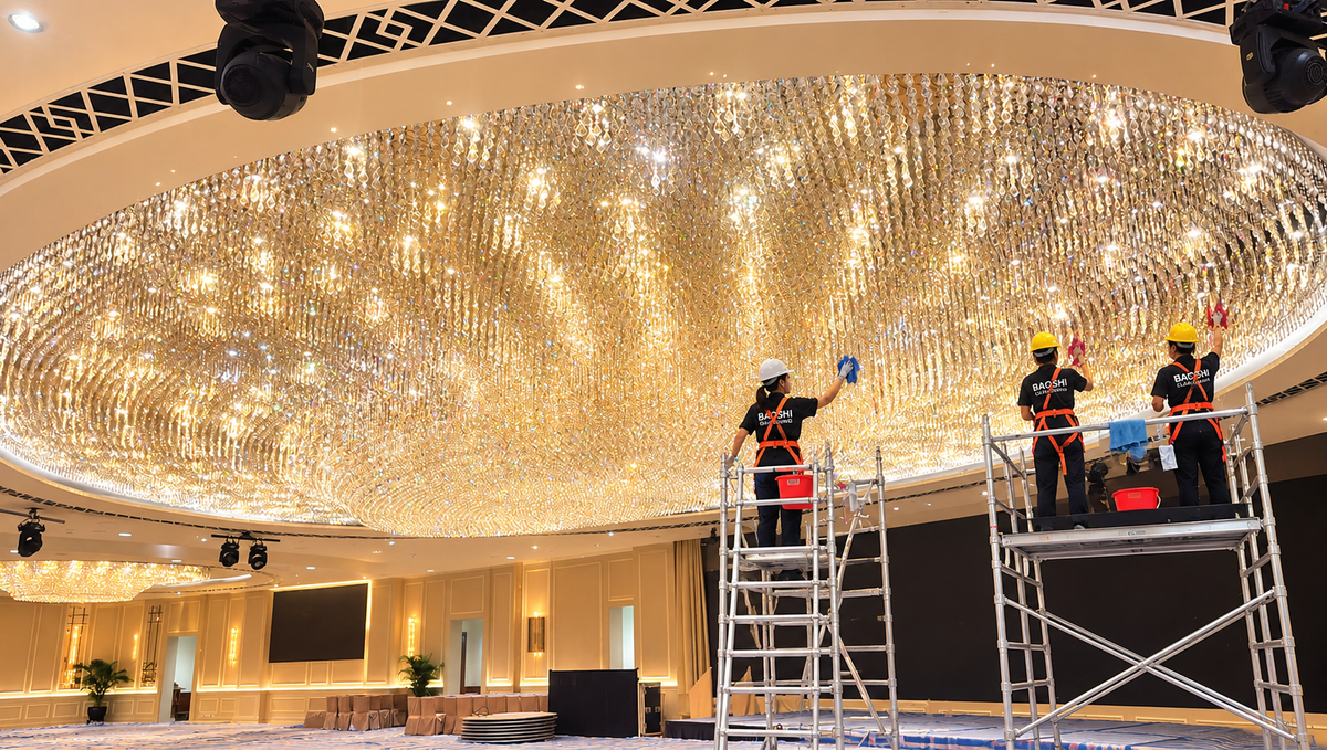 Keep Your Chandeliers Clean, Bright and Beautiful